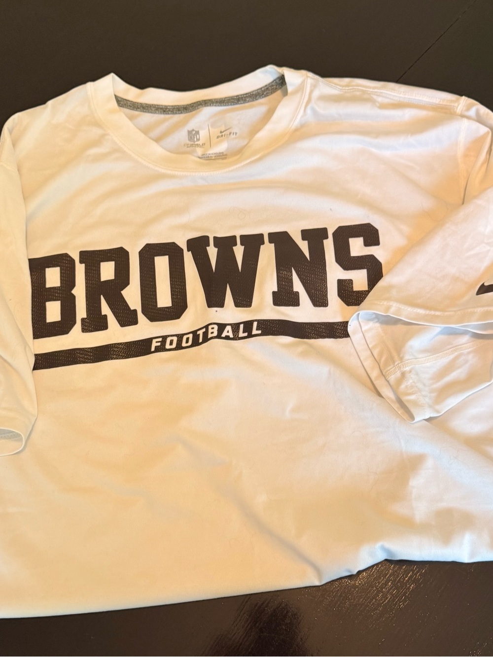 Nike Cleveland Browns Dri-FIT Football T-Shirt Men’s 3XL